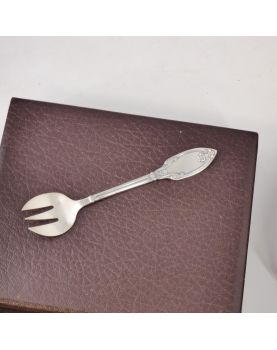 Cutlery Set - Set of 7 Boxes with 112 Pieces SAGLIER Frères in Silver Metal