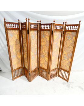 Paravent avec 6 Vantaux Décor Florale