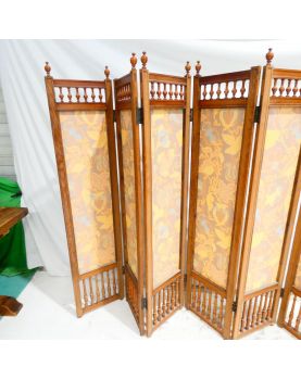Paravent avec 6 Vantaux Décor Florale
