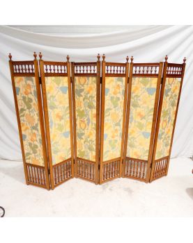 Paravent avec 6 Vantaux Décor Florale