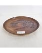 Plateau en Bois Asie Sculpté