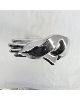 Modern Silver Face Composition