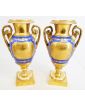 Pair of PARIS Porcelain Vases with Restoration