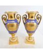 Pair of PARIS Porcelain Vases with Restoration