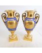 Pair of PARIS Porcelain Vases with Restoration