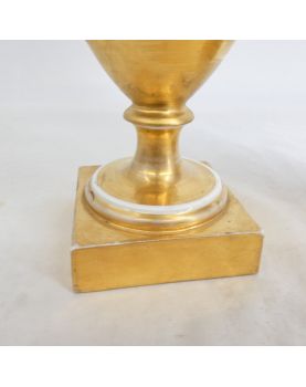 Pair of PARIS Porcelain Vases with Restoration