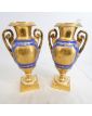 Pair of PARIS Porcelain Vases with Restoration