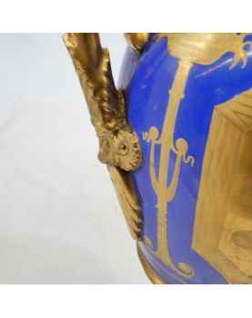 Pair of PARIS Porcelain Vases with Restoration