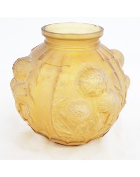 CAGNY Art Deco Thistle Decor Vase