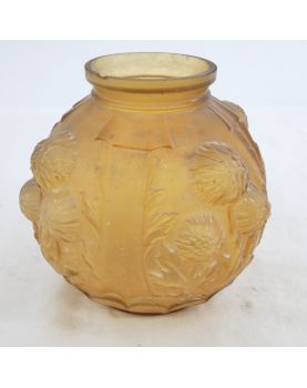 CAGNY Art Deco Thistle Decor Vase