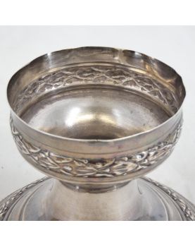 Minerva Silver Glassware Base
