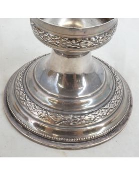 Minerva Silver Glassware Base