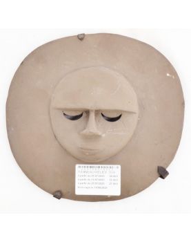 Terracotta Relief Face