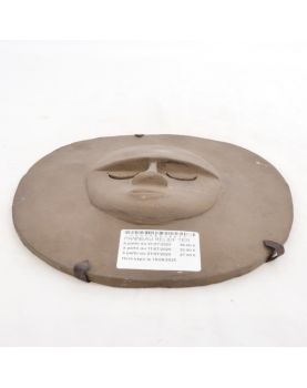 Terracotta Relief Face