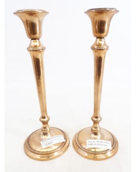 Pair of Copper Candlesticks