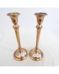 Pair of Copper Candlesticks