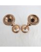 Pair of Copper Candlesticks