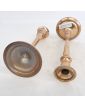 Pair of Copper Candlesticks