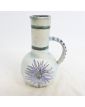 Earthenware Pitcher with Floral Decor