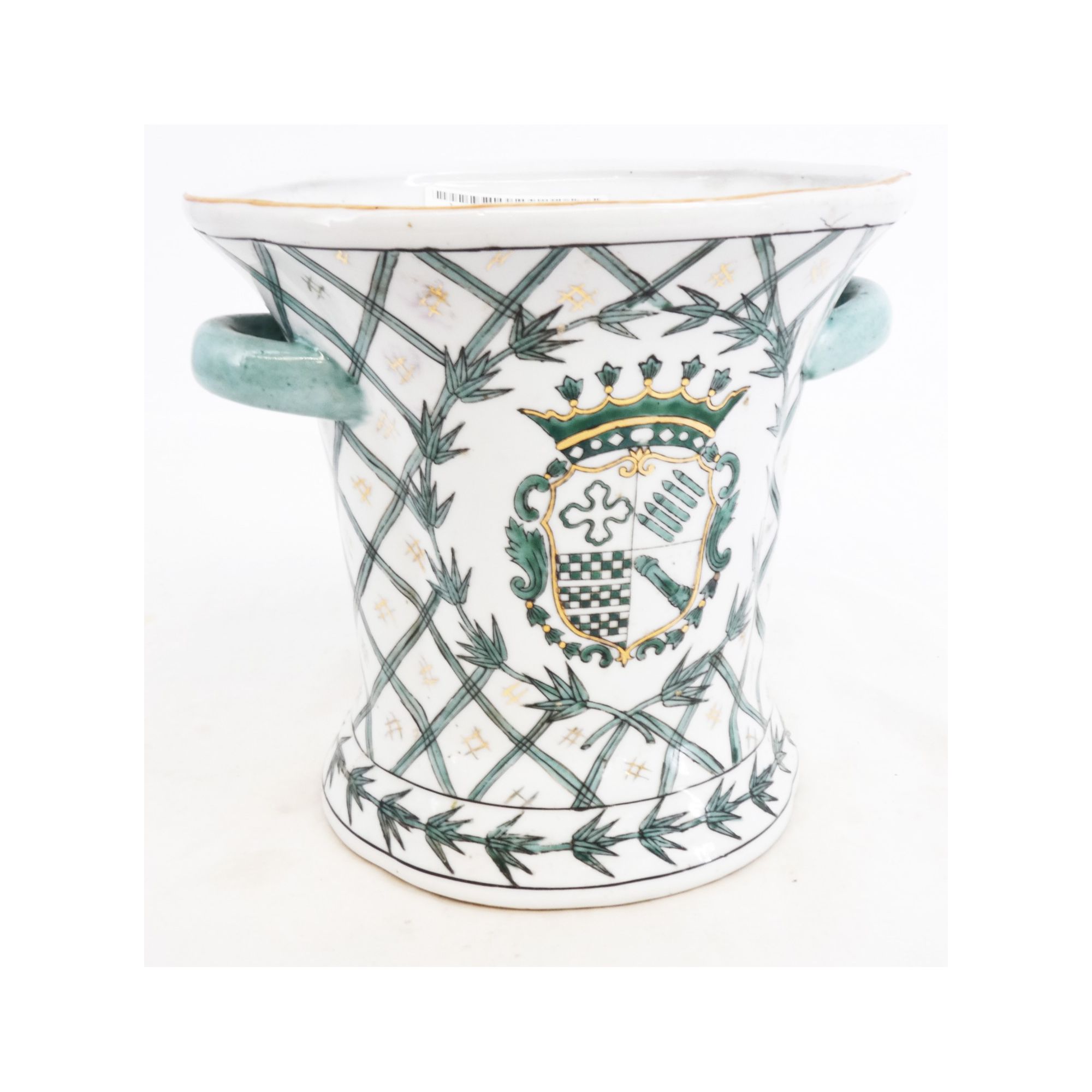 Asian Vase with 2 Handles Asian Vase with 2 Handles
