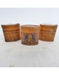 3 Small Metal Advertising Boxes