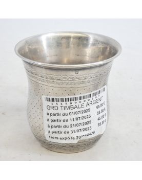 Grande Timbale en Argent