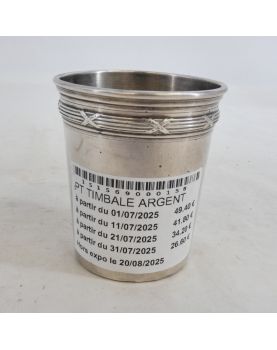 Timbale en Argent Minerve
