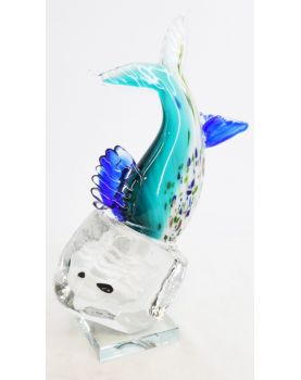 Blown Glass Skeleton Fish