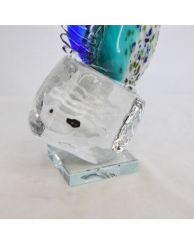 Blown Glass Skeleton Fish