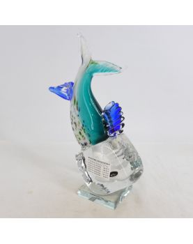 Blown Glass Skeleton Fish