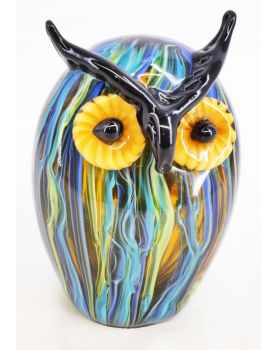 Blown Glass Owl Subject