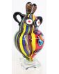 Red Blown Glass Woman Subject
