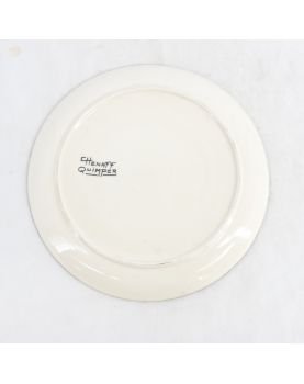 Assiette Poisson QUIMPER le Henaff