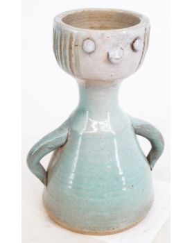 Small Anthropomorphic Vase with 2 Handles