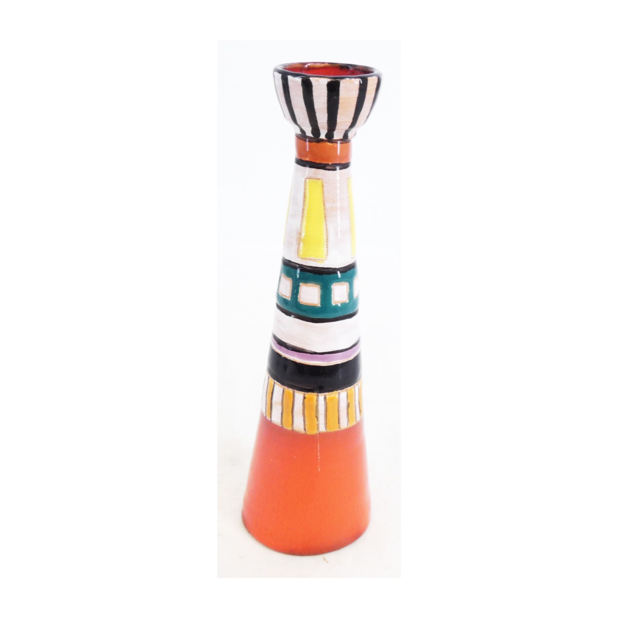 Red Enamel Lamp Base Red Enamel Lamp Base