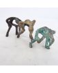 Trio of Bronze Figures