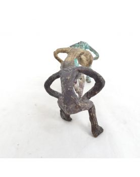 Trio of Bronze Figures