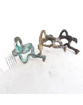 Trio of Bronze Figures