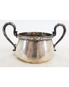 Russian Silver 2-Handled Bowl