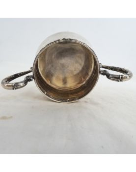 Russian Silver 2-Handled Bowl
