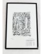 Small Lithograph Signed J. SCHOUMANN Cobra Movement