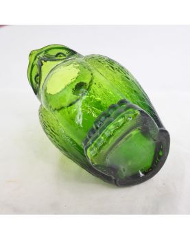 Pichet Chouette en Verre Vert