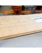 Ancienne Grande Table en Sapin 2 Tiroirs