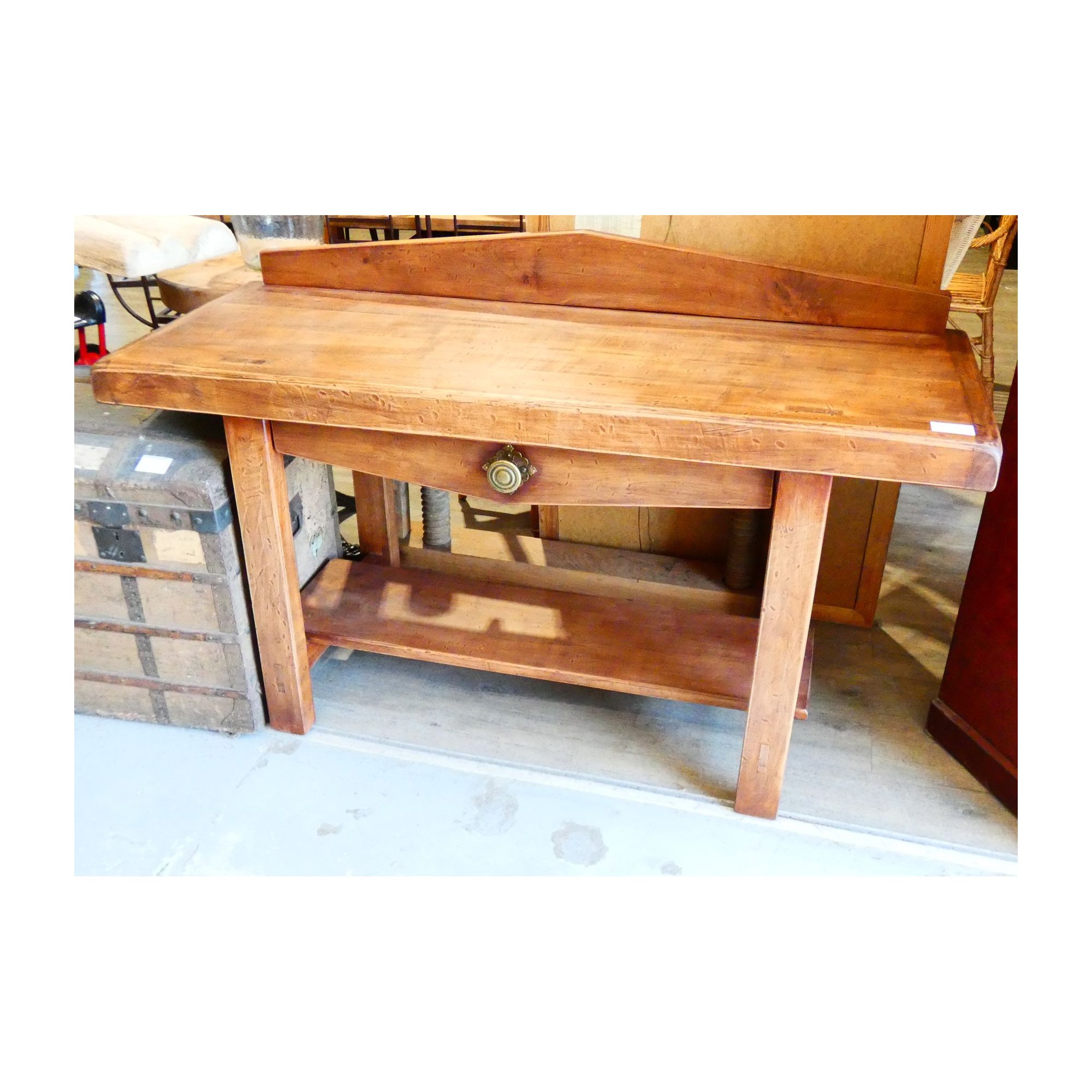 Solid Cherry Console with 1 Drawer Solid Cherry Console with 1 Drawer