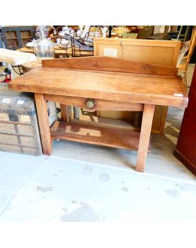 Solid Cherry Console with 1 Drawer
