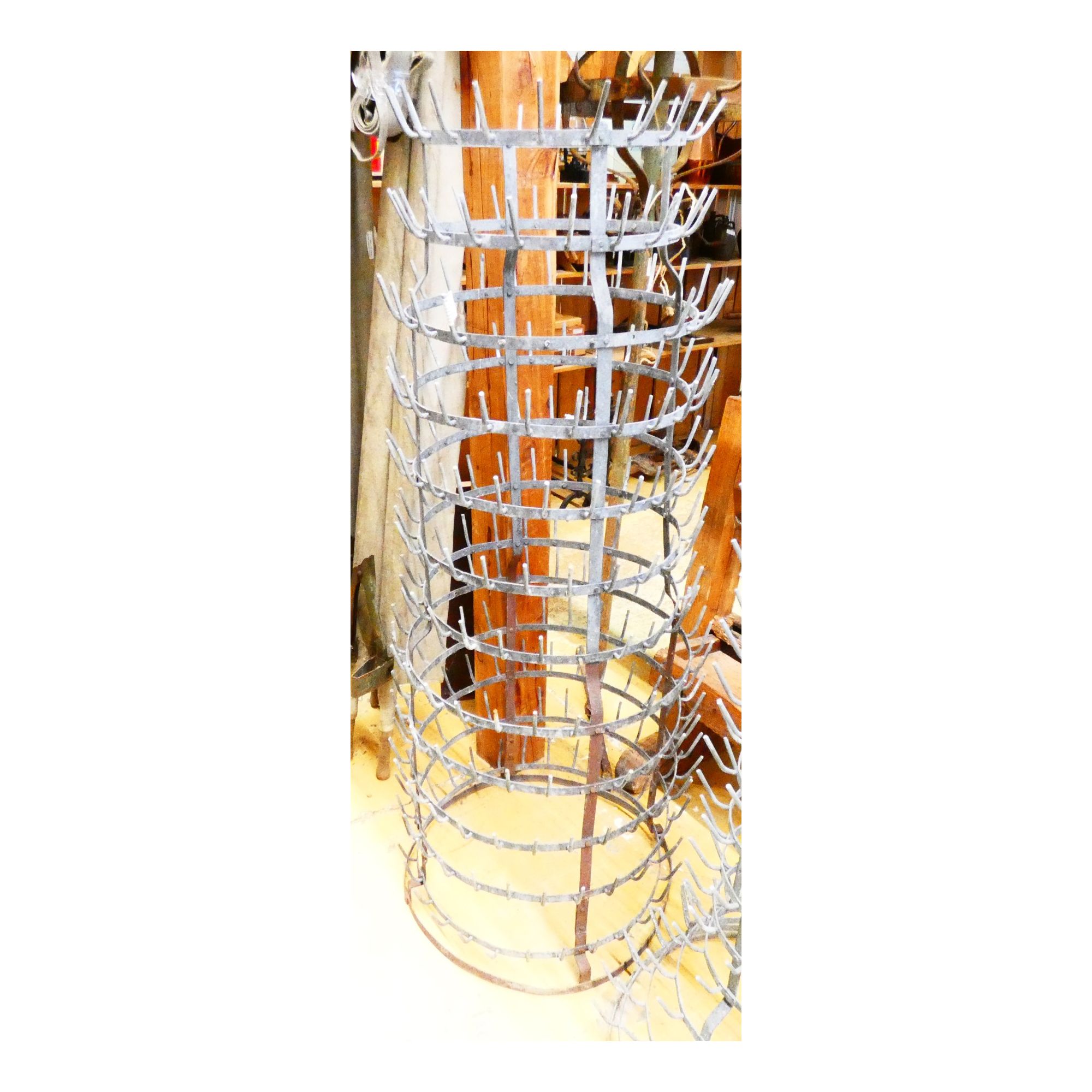 Large Hedgehog Zinc Bottle Holder Large Hedgehog Zinc Bottle Holder