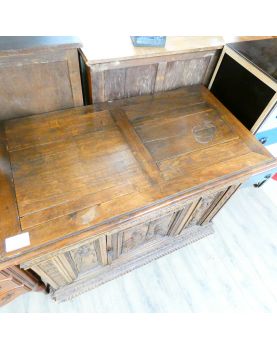 Meuble de Presbytère XIXe Siècle 1 Porte