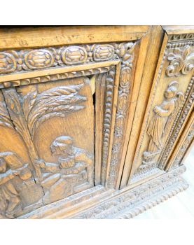 Meuble de Presbytère XIXe Siècle 1 Porte