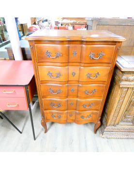 Chiffonnier 5 Tiroirs en Merisier