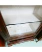 Vitrine Acajou avec 1 Porte et Clé